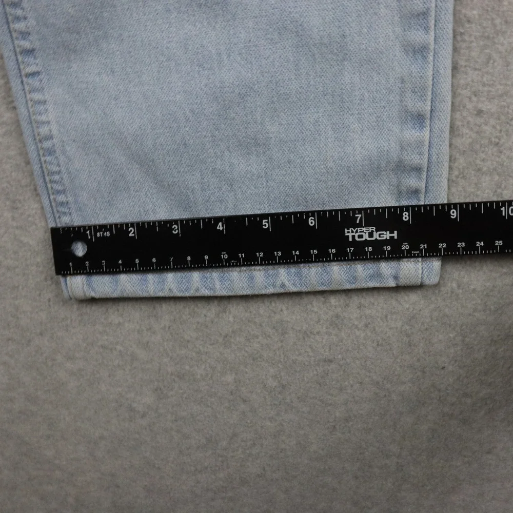 Wrangler Jeans Mens 36x30 13MWZ Cowboy Cut Original Fit Western Denim Light Blue